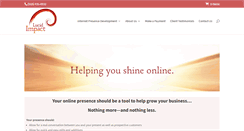 Desktop Screenshot of lucidimpact.com